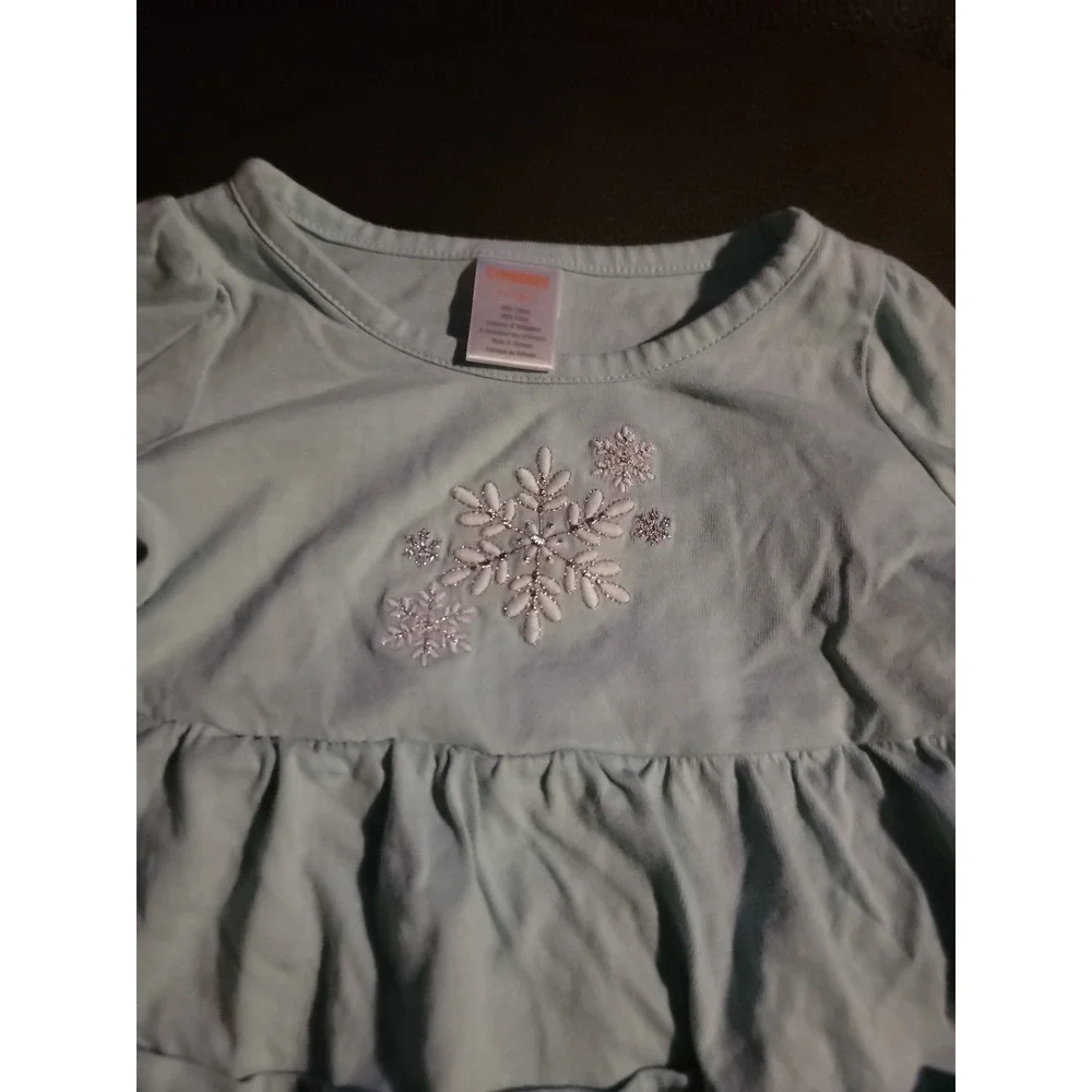 Gymboree‎ snow princess snowflake tiered dress size 12 18 months